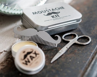 Moustache Grooming Kit
