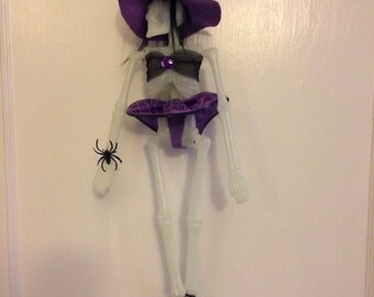 Skeleton Witch, Witch Doll, Halloween Witch Decor