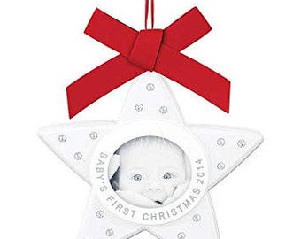 Swarovski #5064274 Baby's First Christmas Ornament, Annual Edition 2014 NIB