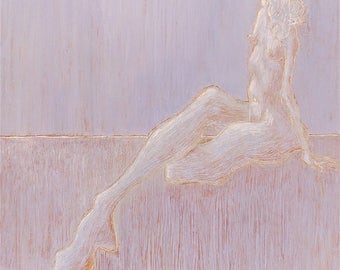 Female nude figure | Etsy