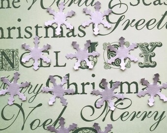 Snowflake Silver Confetti Party Supplies Wedding Table Decor Invitation Treat Bag Stuffer Christmas Winter Envelope Seals Set of 300