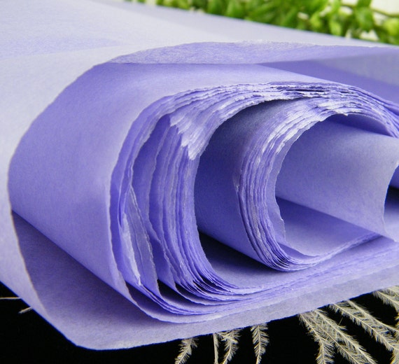 48 Lavender Pastel Purple Tissue Paper Sheets BULK Tissue