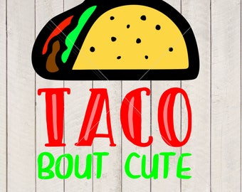 Cute Taco Svg - Layered SVG Cut File - Best Free Different Cute Fonts