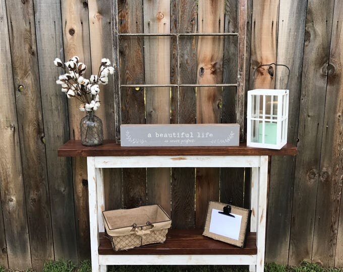 Entryway Table | Living Room Table | Farmhouse Decor