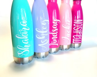 Stainless steel tumbler, stainless steel water bottle, Bridesmaid gift, bridesmaid tumbler, bridesmaid water bottle, bridesmaid proposal