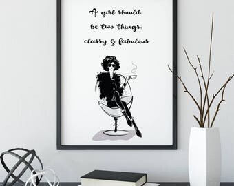 Coco Chanel Quotes | Etsy