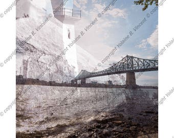 Sainte-Hélène island Fort, Large Print, noir & blanc, Montreal, Photographie, art contemporain , "Helen"