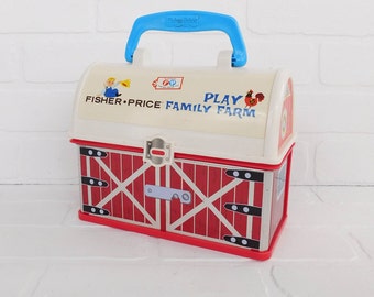 fisher price farm lunch box