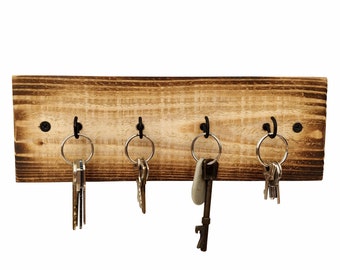 Rustic key holder | Etsy