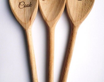 Custom Engraved spoons Personalized Bridal Shower gift wood spoons Mothers day gift Wedding favor Newlywed event prize Anniversary gift I Do