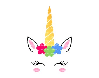 Unicorn horn svg unicorn svg unicorn face svg unicorn eyelashes svg unicorn birthday svg girls svg unicorn head svg ice cream svg