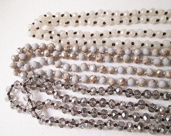 Square crystal candy necklace_5514