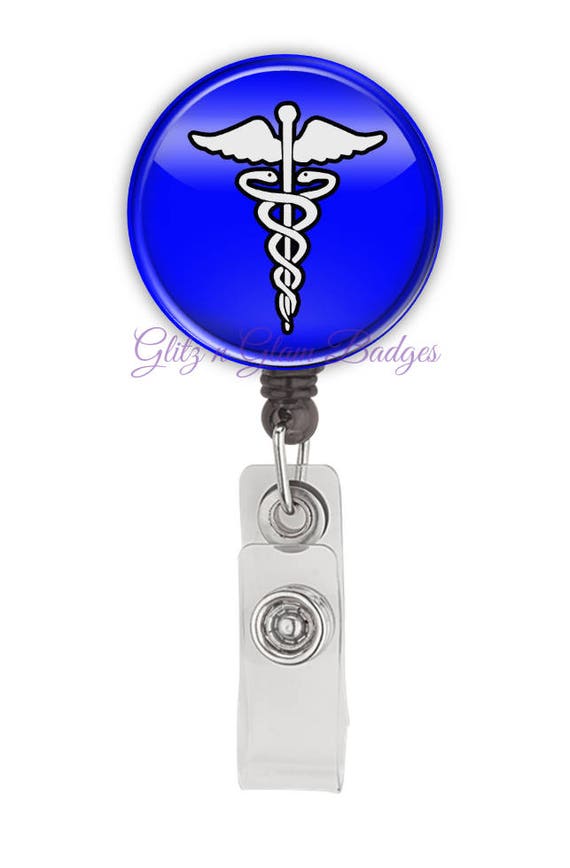 Nurse Retractable ID Badge Holder Doctor ID Clip Super MD