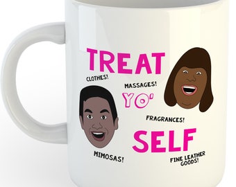 Treat Yo Self 11oz coffee mug