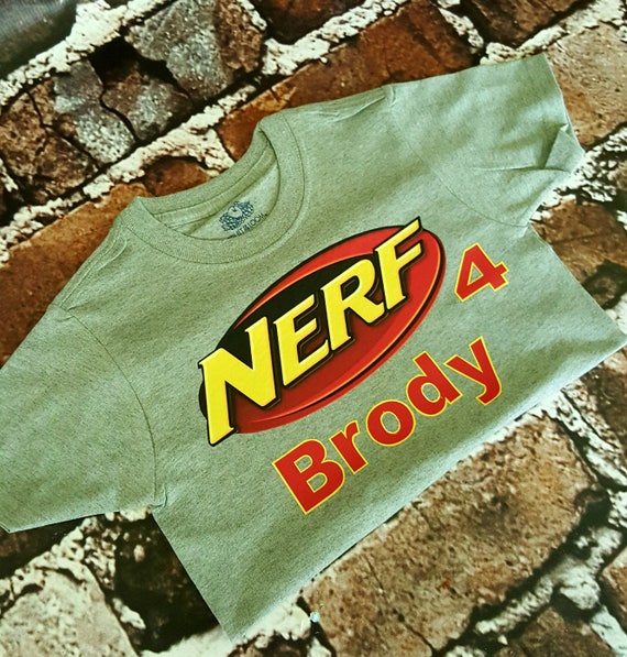 nerf party shirt