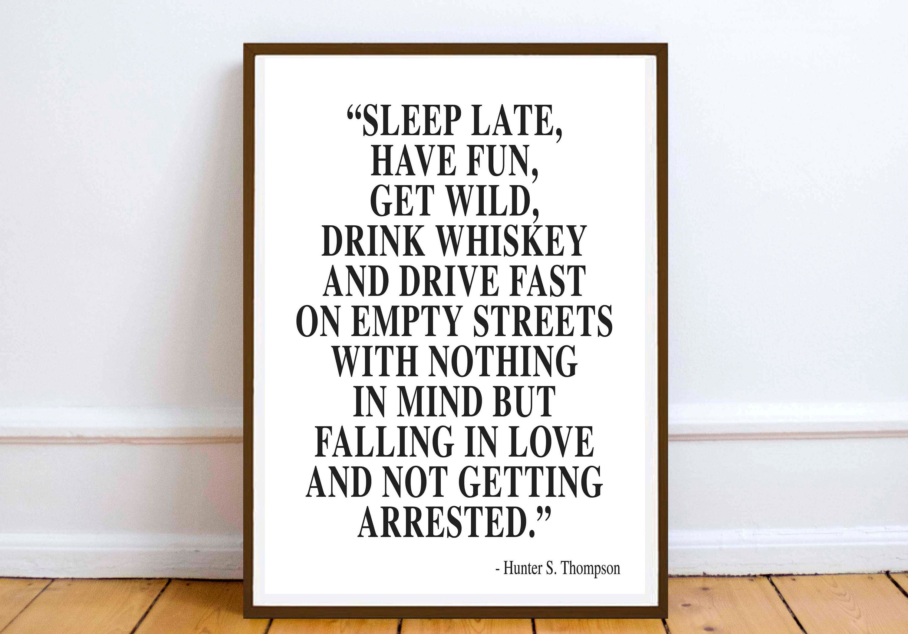 Details Hunter Thompson Quote