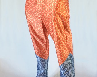 Japanese style mens pants, Graphic trousers, Mens clothing, Mens fashion, Ornaments