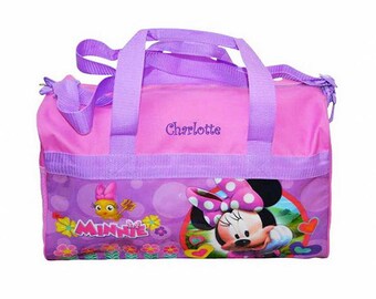 personalized minnie mouse bag