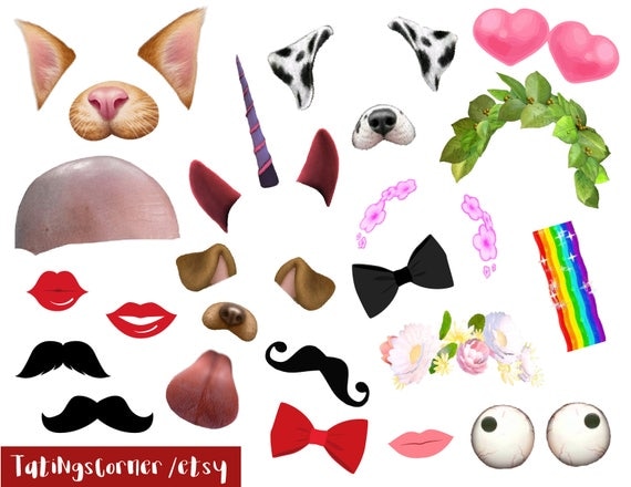 Snapchat Filters snapchat photo booth snapchat photo props
