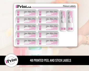Plexus Labels, Plexus Printed Labels, Plexus Address Labels, Plexus Brochure Labels - PLX-RAL010