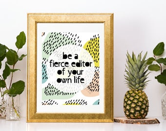 PRE-SALE 11x14 Fierce Editor Poster