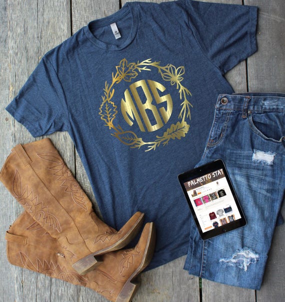 womens monogram shirts