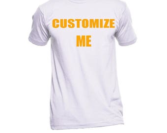 Custom T-shirts, Personalized T-Shirt, Custom Apparel, Men's Custom T-shirts