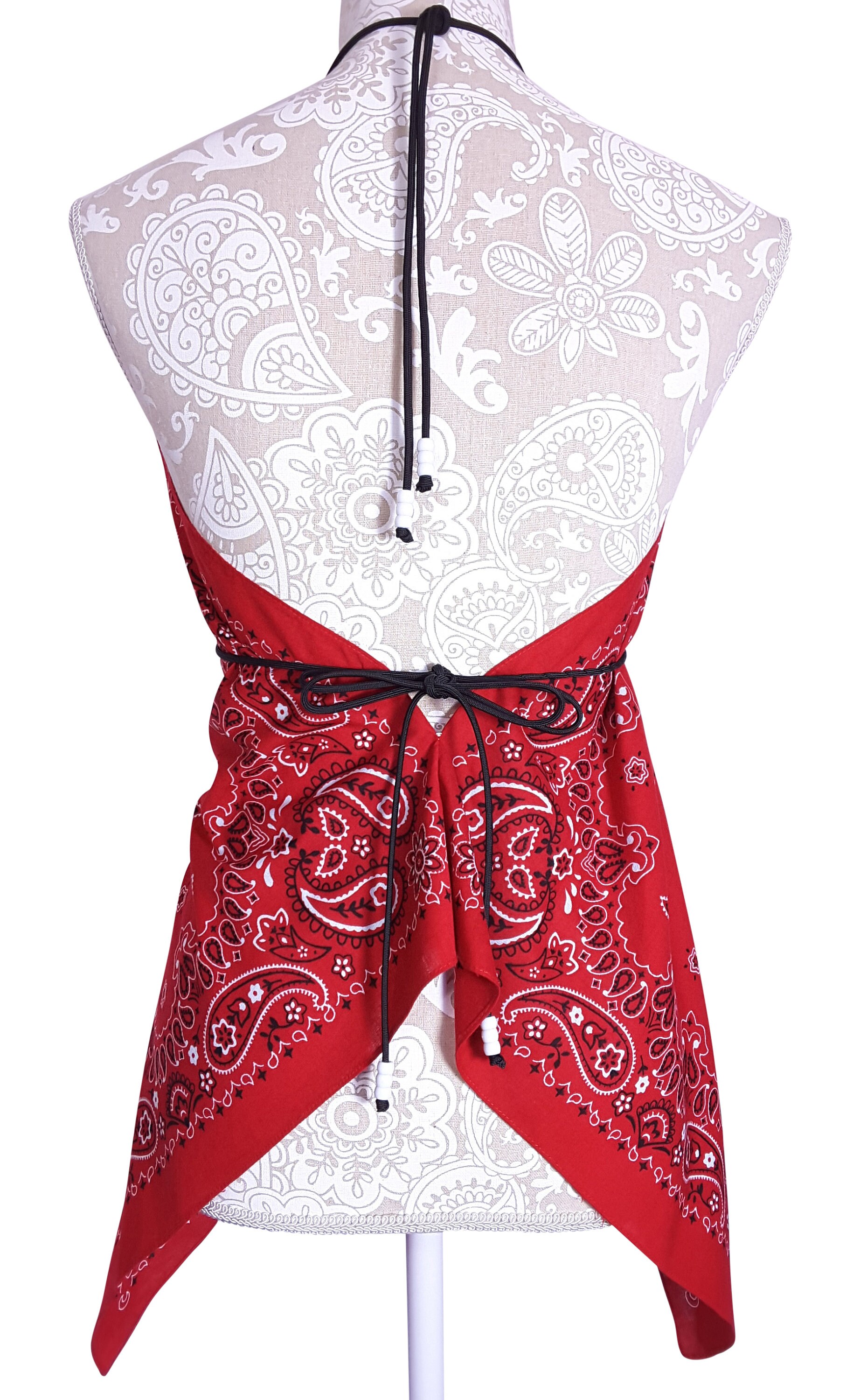 bandana halter tops