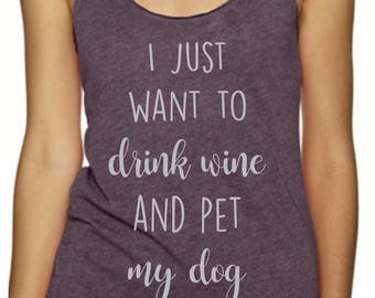 Primitives By Kathy Geschirrtuch – „Drink Wine And Pet My Dog“, Baumwolle, 71x71 Cm (schwarz-weiß)