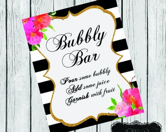 Kate Spade inspired Bridal Shower printable (DIGITAL FILES ONLY)