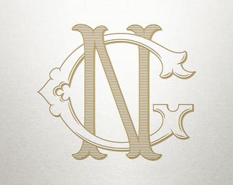 Wedding Logo Design - GN NG - Wedding Logo - Digital