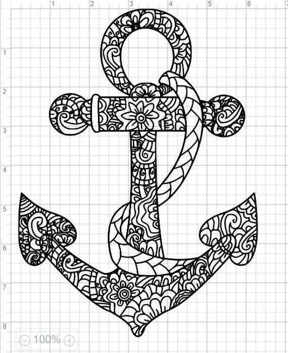 Free Free Anchor Mandala Svg Free 306 SVG PNG EPS DXF File