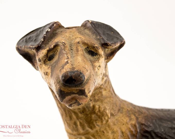 Hubley Doorstop | Hubley Dog Statue | Cast Iron Door Stop | Airedale Terrier Dog Doorstop | Original Hubley Doorstop | Antique Hubley Hubley Doorstop | Hubley Dog Statue | Cast Iron Door Stop | Airedale Terrier Dog Doorstop | Original Hubley Doorstop | Antique Hubley