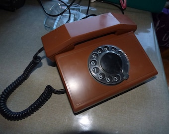 vintage rotary phone Респром (Resprom) TA-900 1989