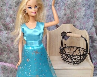 FPC1708B - Starry blue princess dress