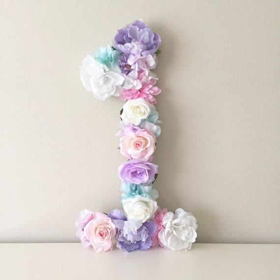 Floral Letter Flower Letter Large Flower Letter Decor