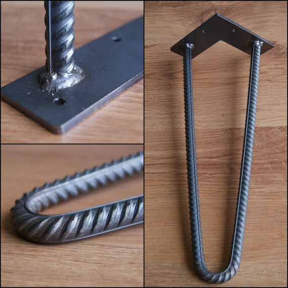 4x Rebar hairpin legs 12 mm rod 1/2 inches all sizes