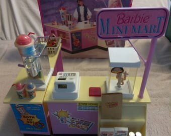 barbie mini mart