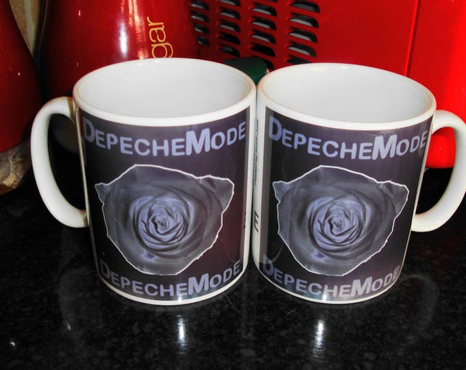 Depeche Mode White 10oz Ceramic Mug 2 Designs