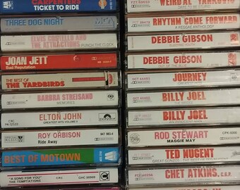 Cassette Tapes List #1--80's & 90's Music,Soundtracks