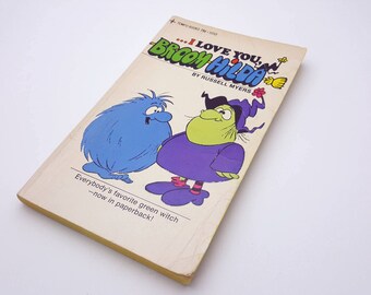 Broom Hilda Vintage Children's Comic Book I Love You by Russel Myers Classic 1973 A Fawcett Crest Book Paperback