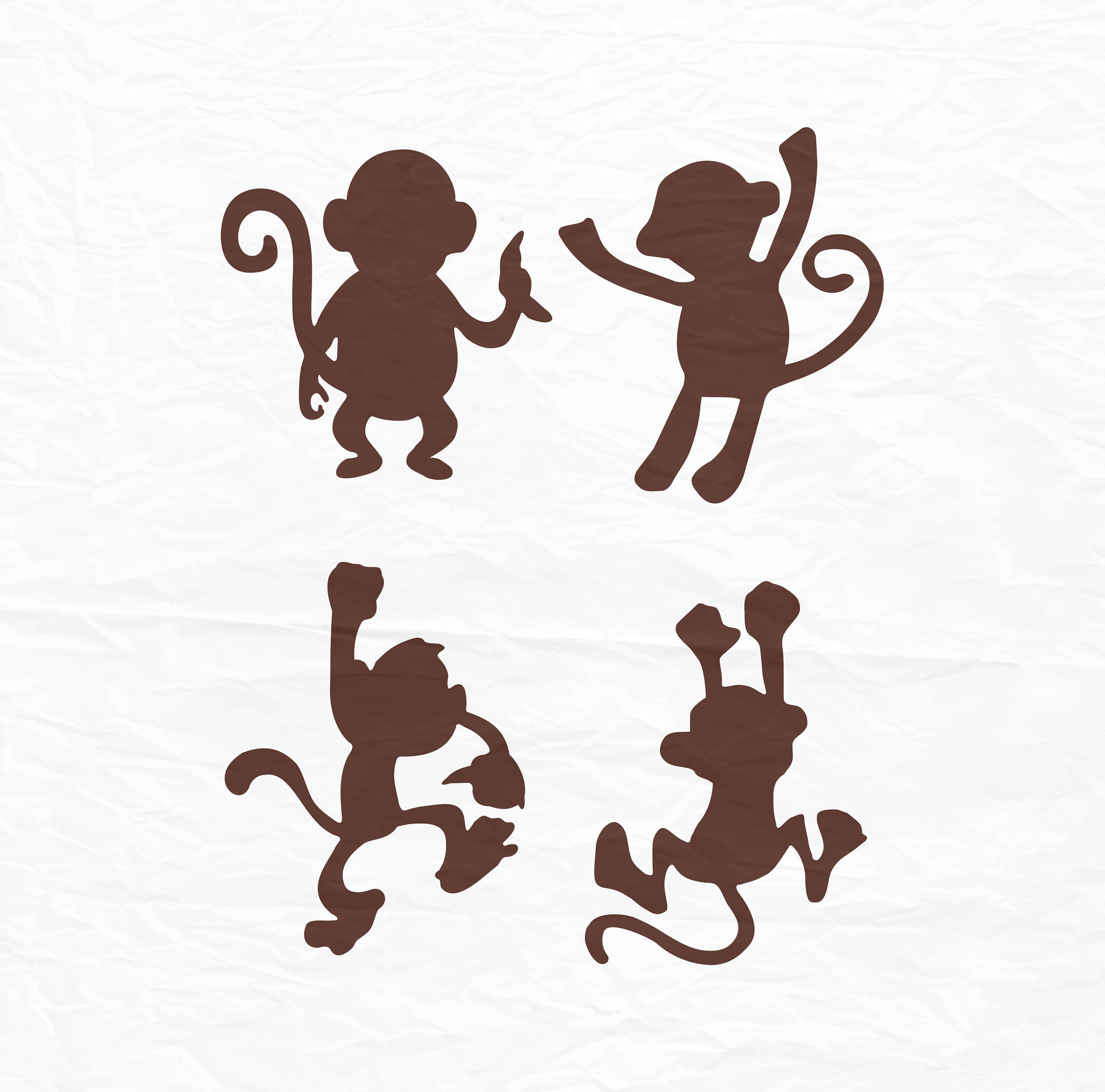 Free Free 214 Cute Baby Monkey Svg SVG PNG EPS DXF File