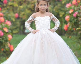 Ivory Flower Girl Dresses