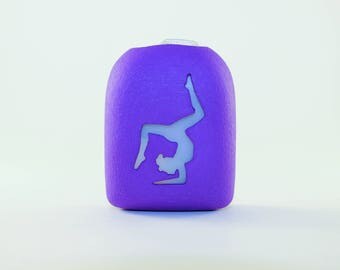 Clip-On Omnipod Pod Cover - Gymnast