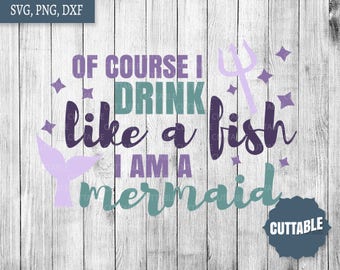 Download Drink like fish svg | Etsy