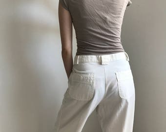 white painters pants