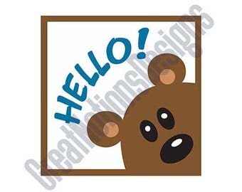 Teddy Bear SVG - HTV - Vinyl Cutting Graphic Art