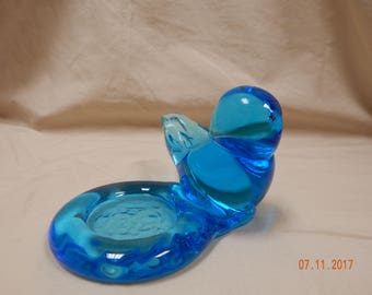 LEO WARD Bluebird of Hapiness Candle Holder