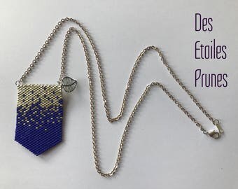 Silver rain night pendant