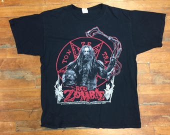 rob zombie tour shirt